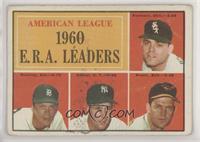 League Leaders - Frank Baumann, Jim Bunning, Art Ditmar, Hal Brown [COMC R…