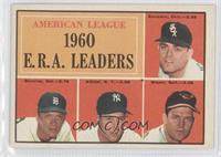 League Leaders - Frank Baumann, Jim Bunning, Art Ditmar, Hal Brown