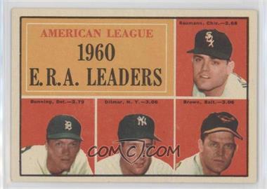 1961 Topps - [Base] #46 - League Leaders - Frank Baumann, Jim Bunning, Art Ditmar, Hal Brown