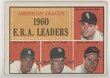 1961 Topps - [Base] #46 - League Leaders - Frank Baumann, Jim Bunning, Art Ditmar, Hal Brown