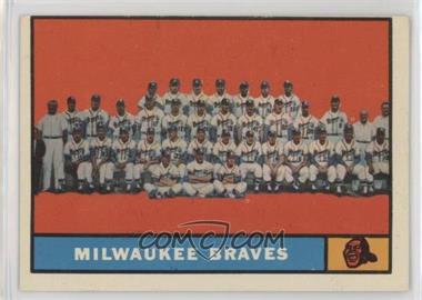 1961 Topps - [Base] #463.1 - Milwaukee Braves Team