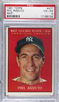 Most Valuable Players - Phil Rizzuto [PSA 4 VG‑EX]