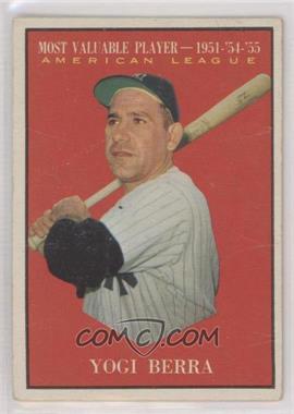 1961 Topps - [Base] #472 - Most Valuable Players - Yogi Berra [Good to VG‑EX]