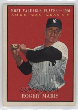 1961 Topps - [Base] #478 - Most Valuable Players - Roger Maris [Good to VG‑EX]