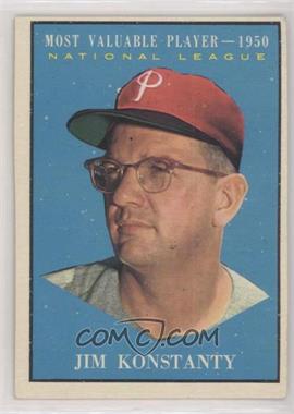 1961 Topps - [Base] #479 - Most Valuable Players - Jim Konstanty