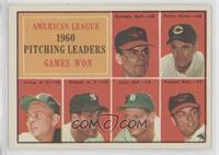 League Leaders - Chuck Estrada, Jim Perry, Bud Daley, Art Ditmar, Frank Lary, M…