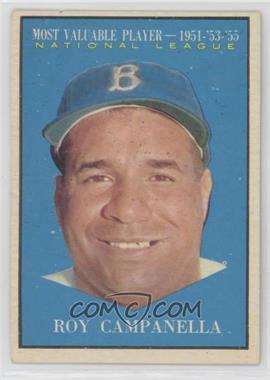 1961 Topps - [Base] #480 - Most Valuable Players - Roy Campanella