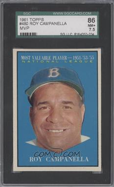 1961 Topps - [Base] #480 - Most Valuable Players - Roy Campanella [SGC 86 NM+ 7.5]