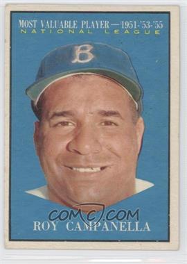 1961 Topps - [Base] #480 - Most Valuable Players - Roy Campanella