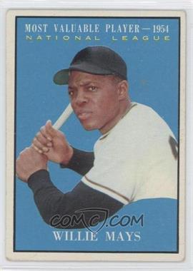 1961 Topps - [Base] #482 - Most Valuable Players - Willie Mays