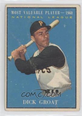 1961 Topps - [Base] #486 - Most Valuable Players - Dick Groat [Good to VG‑EX]