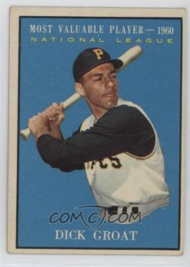 1961 Topps - [Base] #486 - Most Valuable Players - Dick Groat [Good to VG‑EX]