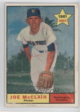 1961 Topps - [Base] #488 - Joe McClain [Good to VG‑EX]