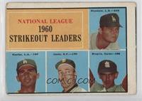 League Leaders - Don Drysdale, Sandy Koufax, Sam Jones, Ernie Broglio [COMC&nbs…