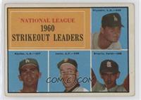 League Leaders - Don Drysdale, Sandy Koufax, Sam Jones, Ernie Broglio