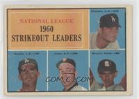 League Leaders - Don Drysdale, Sandy Koufax, Sam Jones, Ernie Broglio [Good&nbs…
