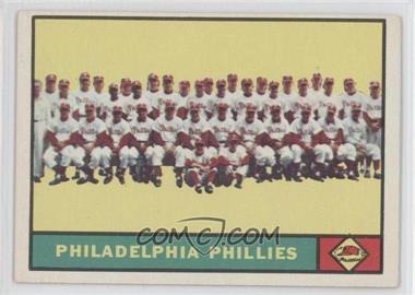 1961 Topps - [Base] #491 - Philadelphia Phillies Team