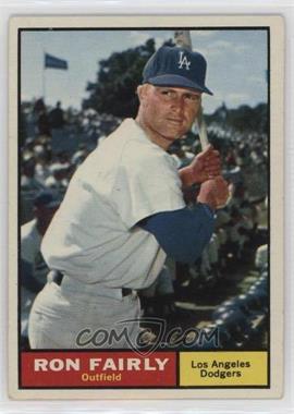 1961 Topps - [Base] #492.2 - Ron Fairly (green on baseball on back)