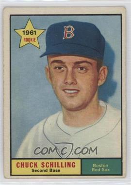 1961 Topps - [Base] #499 - Chuck Schilling [Poor to Fair]