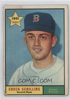 1961 Topps - [Base] #499 - Chuck Schilling [Poor to Fair]