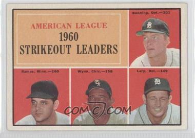 1961 Topps - [Base] #50 - League Leaders - Jim Bunning, Pedro Ramos, Early Wynn, Frank Lary [Noted]