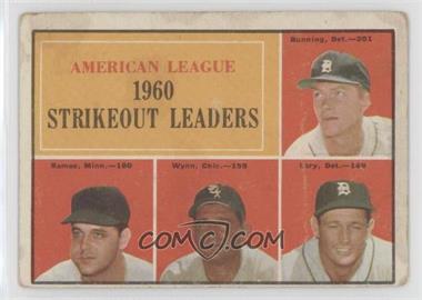1961 Topps - [Base] #50 - League Leaders - Jim Bunning, Pedro Ramos, Early Wynn, Frank Lary