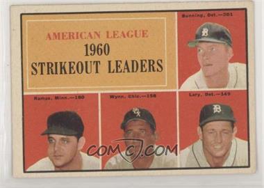 1961 Topps - [Base] #50 - League Leaders - Jim Bunning, Pedro Ramos, Early Wynn, Frank Lary