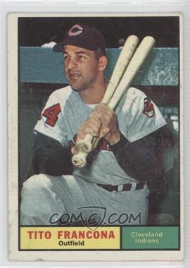 1961 Topps - [Base] #503 - Tito Francona [Noted]