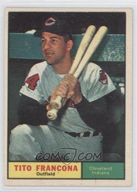 1961 Topps - [Base] #503 - Tito Francona