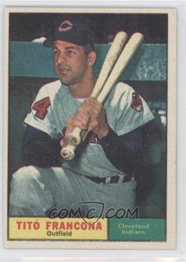 1961 Topps - [Base] #503 - Tito Francona