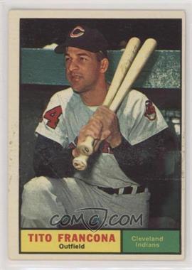 1961 Topps - [Base] #503 - Tito Francona