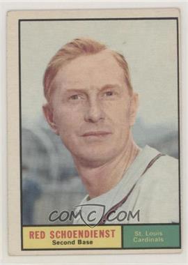 1961 Topps - [Base] #505 - Red Schoendienst