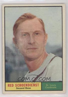 1961 Topps - [Base] #505 - Red Schoendienst