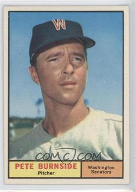 1961 Topps - [Base] #507 - Pete Burnside