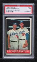 Brother Battery (Norm Sherry, Larry Sherry) [PSA 7 NM]