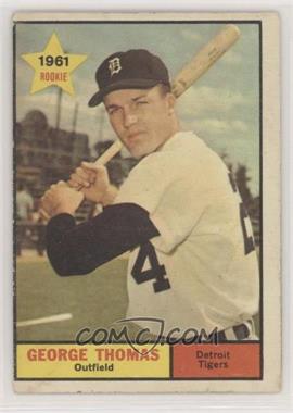 1961 Topps - [Base] #544 - High # - George Thomas