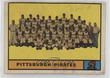 1961 Topps - [Base] #554 - High # - Pittsburgh Pirates Team [Good to VG‑EX]