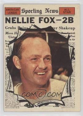 1961 Topps - [Base] #570 - High # - Nellie Fox