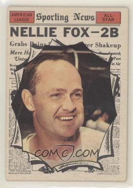 1961 Topps - [Base] #570 - High # - Nellie Fox