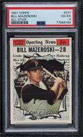 High # - Bill Mazeroski [PSA 4 VG‑EX]