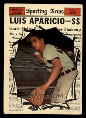 1961 Topps - [Base] #574 - High # - Luis Aparicio [EX]