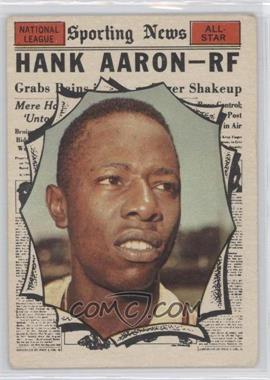 1961 Topps - [Base] #577 - High # - Hank Aaron [Good to VG‑EX]