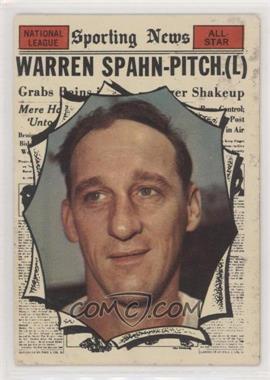 1961 Topps - [Base] #589 - High # - Warren Spahn [Good to VG‑EX]