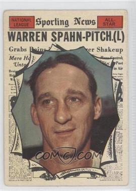 1961 Topps - [Base] #589 - High # - Warren Spahn [Good to VG‑EX]