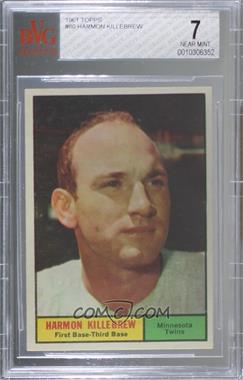 1961 Topps - [Base] #80 - Harmon Killebrew [BVG 7 NEAR MINT]