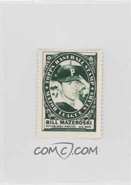 1961 Topps - Baseball Stamps #_BIMA.1 - Bill Mazeroski [Good to VG‑EX]