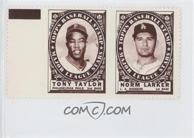 1961 Topps - Baseball Stamps #TTNL - Tony Taylor, Norm Larker