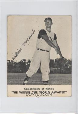 1962 Kahn's - [Base] #_BIMA - Bill Mazeroski [Good to VG‑EX]