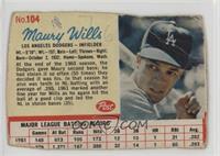 Maury Wills [COMC RCR Poor]