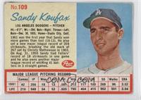 Sandy Koufax (red grid) [Authentic]